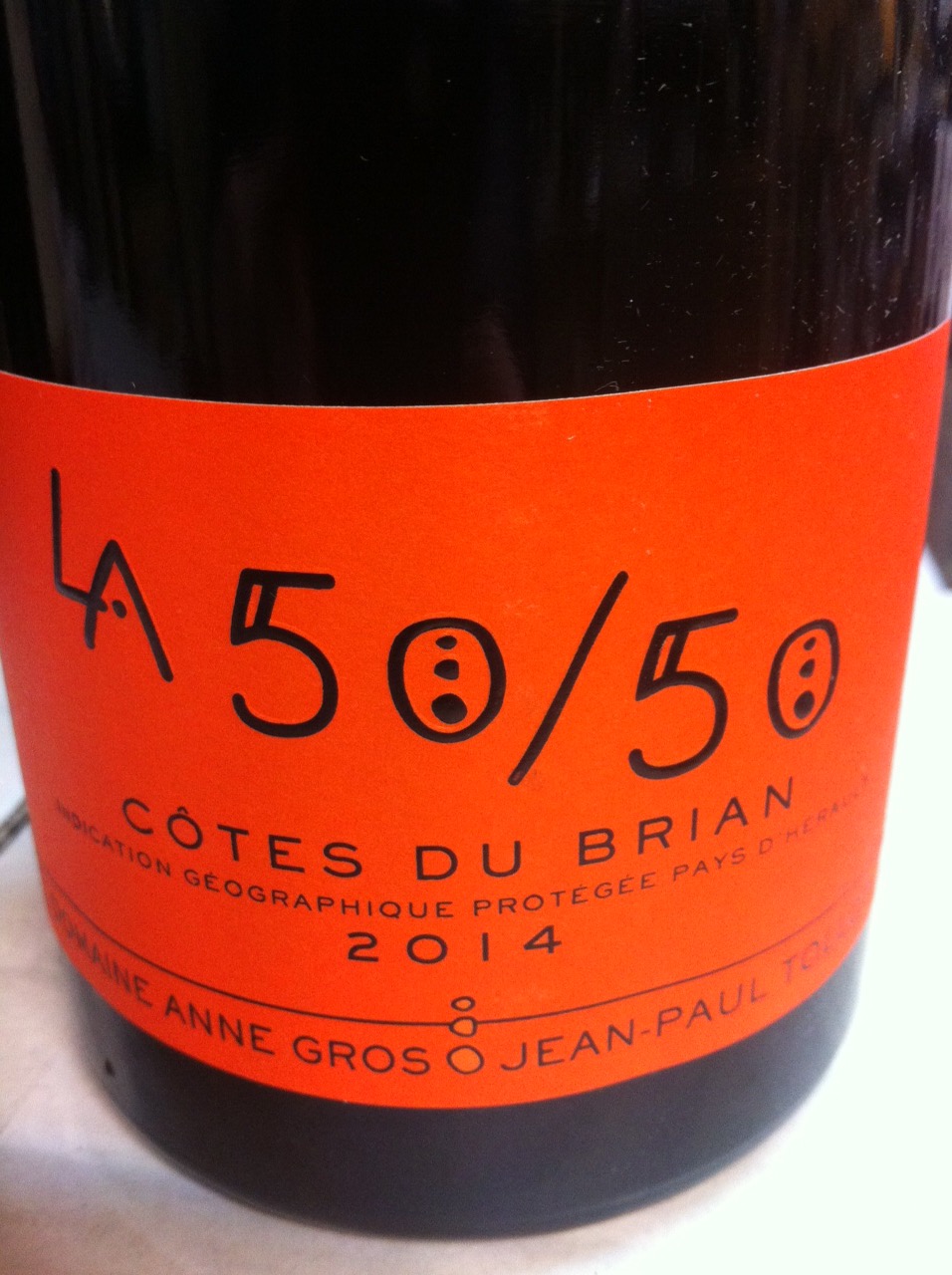 Le 50/50 Côtes de Brian 2014: